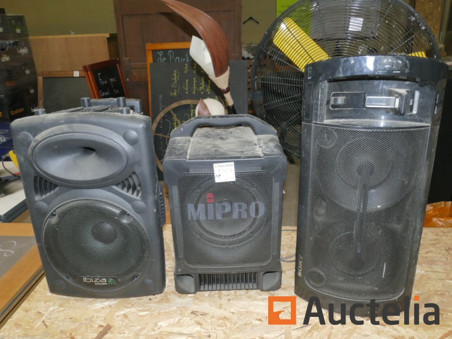 Haut-parleurs portatifs Mipro, Ibiza, Sony MA707 E, PORT12, RDH GTK11 