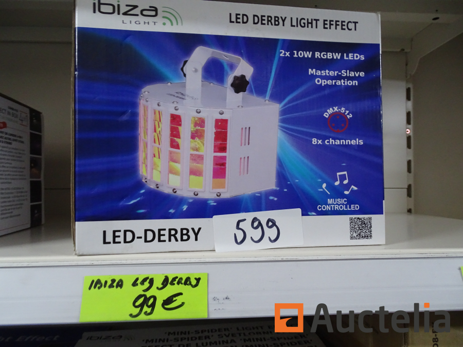 Jeux de lumière DMX IBIZA LED-DERBY - Commerces - Installation