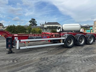Remorques et semi-remorques - ASCA - Porte container chariot coulissant (photo 2)