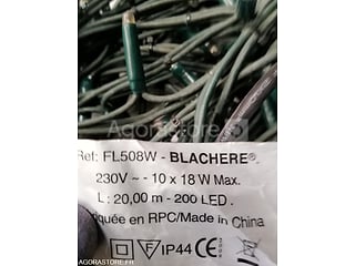Guirlandes de Noël d'extérieur raccordables = 3 x 20 m (photo 3)