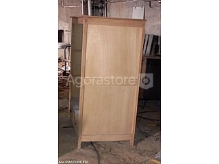 2 ARMOIRES BOIS SANS PORTE