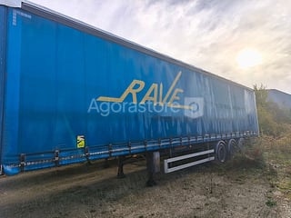 Semi-remorque - Fruehauf - Bâchée - 2012