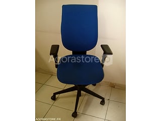 Fauteuil de bureau couleur bleue