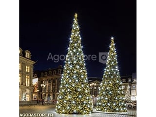 SPLENDID -Sapin conique vert 11,6m 16000LED blanc chaud