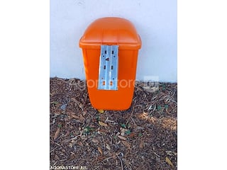 1 LOT DE 7 POUBELLES NEUVES EXTERIEURES SANS FIXATIONS (photo 2)