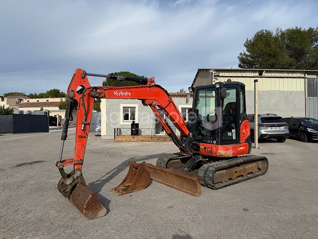 Mini pelle Kubota U48-4 – 2017 – 4 680 h
