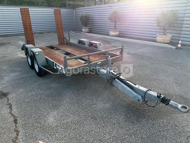 REMORQUE TP MOIROUD pour transporter mini pelle