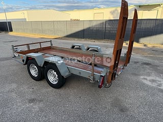 REMORQUE TP MOIROUD pour transporter mini pelle (photo 2)