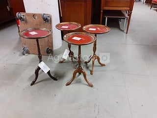 4 supports de pots de fleurs