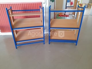 Lot de 2 meubles Présentoirs ou de rangement