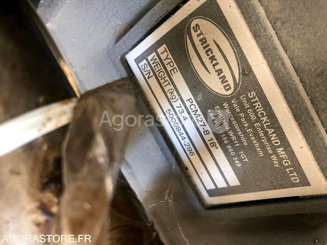Godet 450mm axes 35mm GEITH QC35