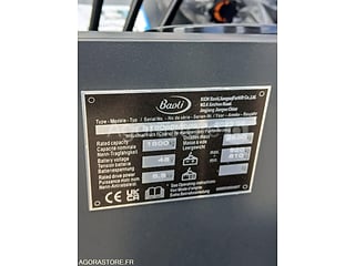 Chariot élévateur Baoli KBET18 Electrique 4350 NEUF (photo 5)