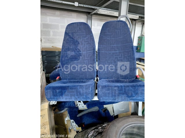 5 BANQUETTES DOUBLES NEUVES POUR IVECO CROSSWAY