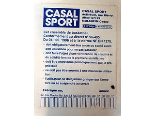 PANNEAU DE BASKET BALL (photo 5)