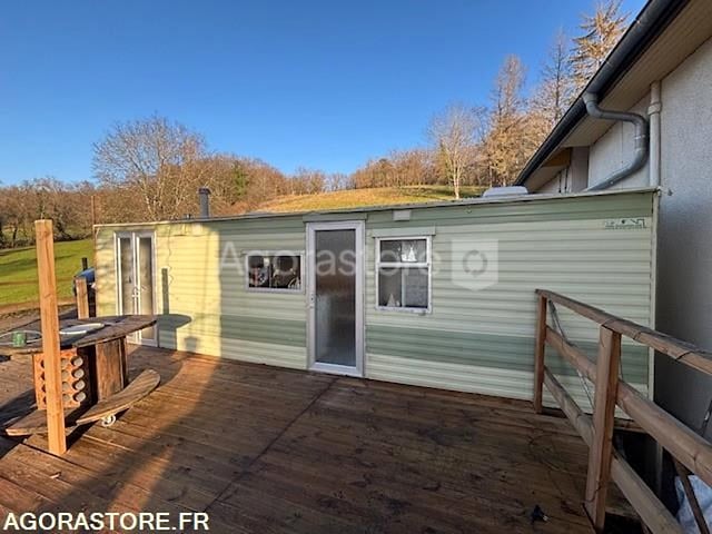Mobil-home 21 M2 + TERRASSE 52 M2 — occasion