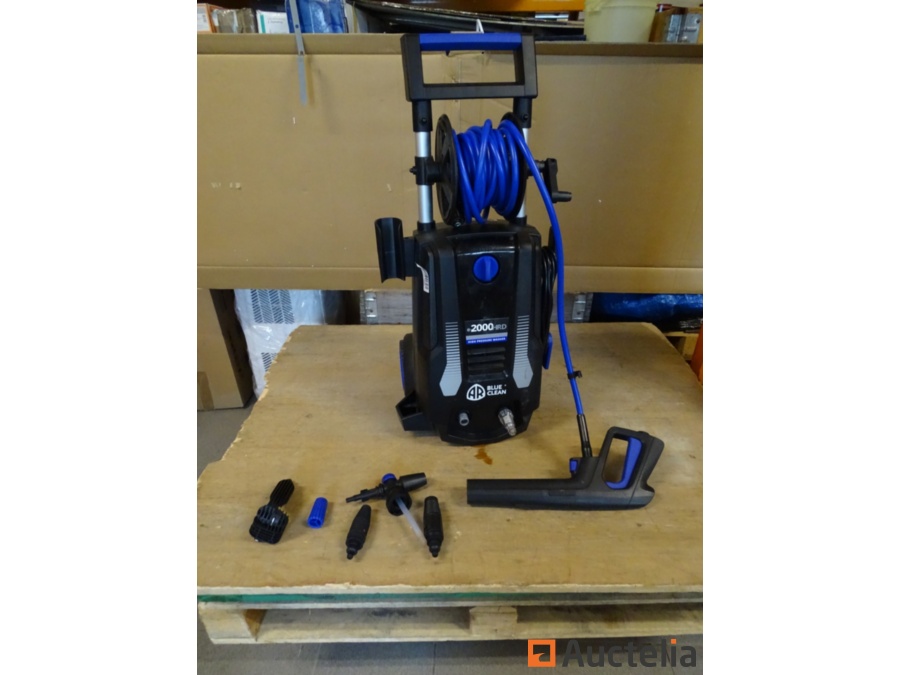 Nettoyeur Haute Pression AR Blue Clean E-2000 HRD Avec Sonde De Dbouchage Pour Canalisations Et Patio Cleaner 2000 W Pression 150 Bars Dbit 440 Lh 34811269