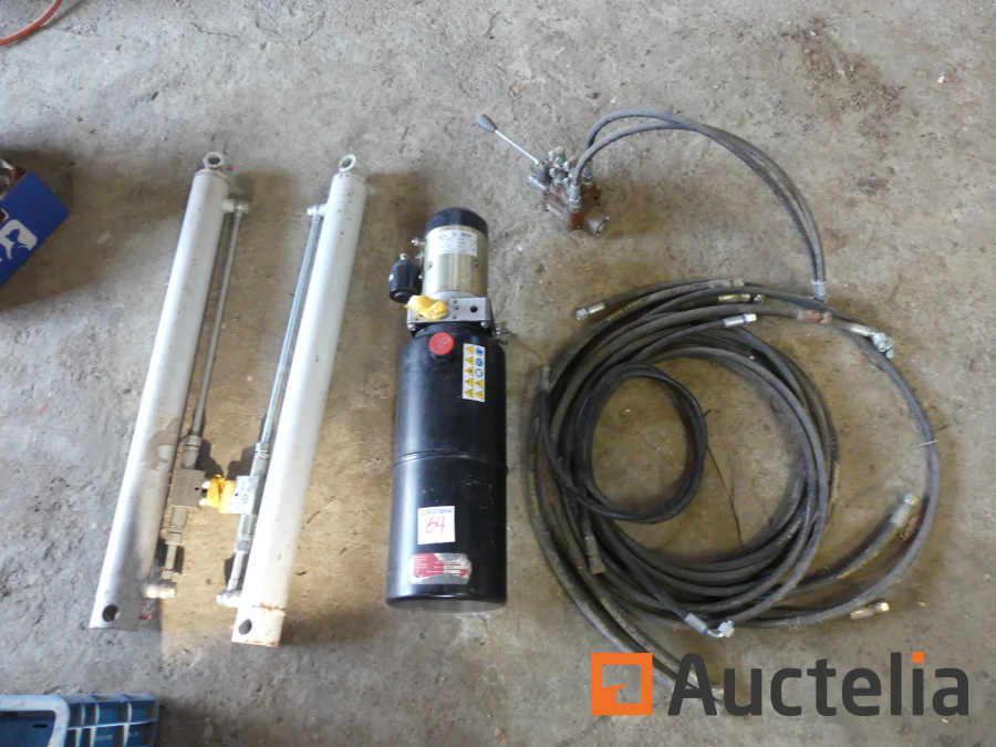 Pompe hydraulique pour remorque basculante DC Moteur TSZ 112-1B - Acce 
