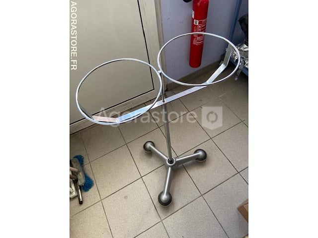 Porte 2 cuvettes médical