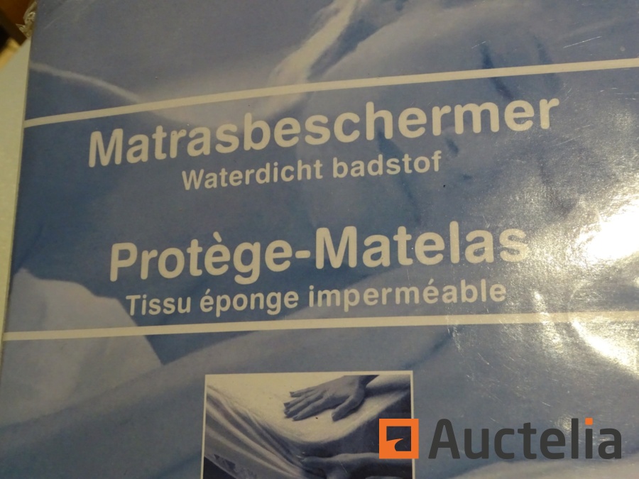 Protège matelas imperméable en tissu éponge