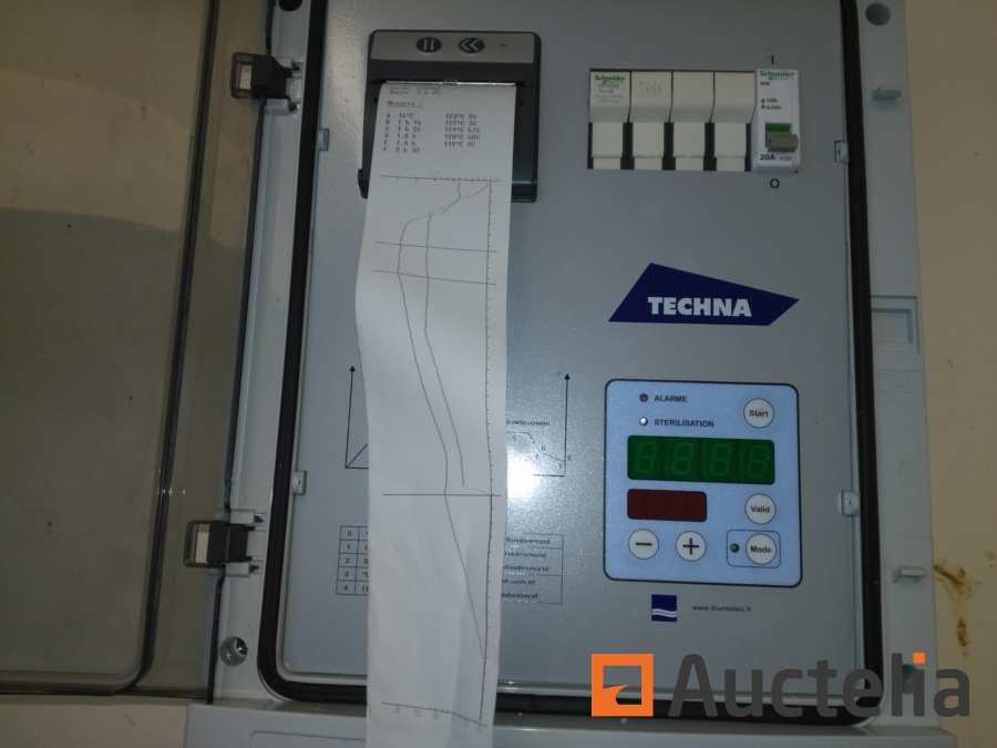 Stérilisateur Autoclave manuel à gaz 180 litres - TECHNA occasion - VENDU