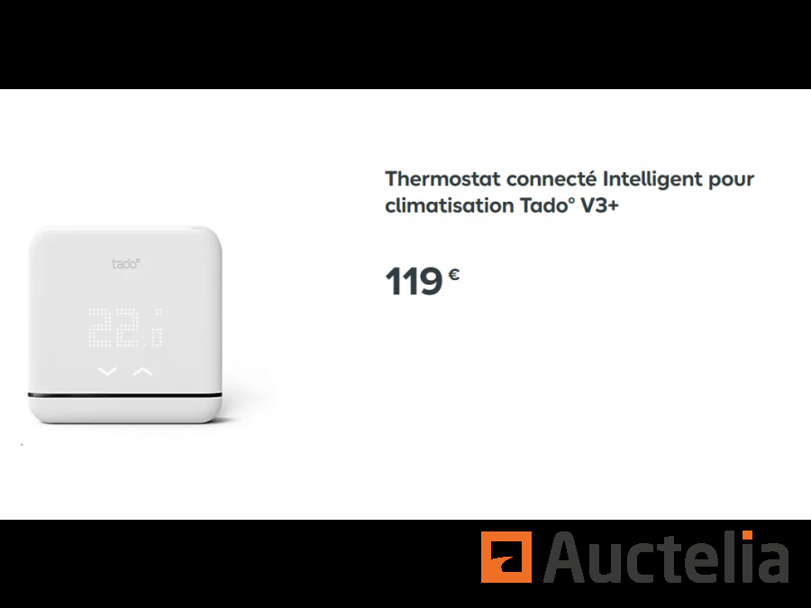 Le thermostat Intelligent V3+ tado° pour la Climatisation