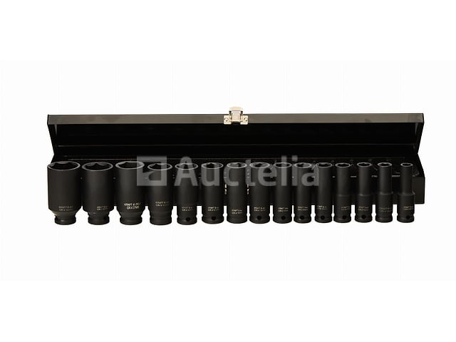 1/2" lange slagdoppen (15 stuks) KRAFT&DELE – foto 3 – kavel bij Auctelia, Aye