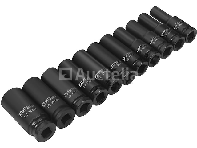 1/2" Slagdoppen (11 stuks) KRAFT&DELE – foto 3 – kavel bij Auctelia, Aye