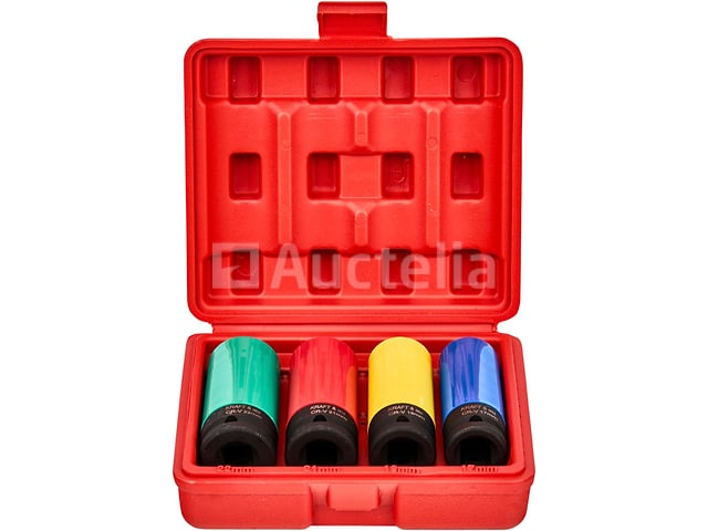 1/2" Slagdoppen (4 stuks) KRAFT&DELE – foto 2 – kavel bij Auctelia, Aye