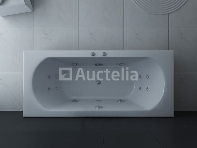 1 à 2 Persoons whirlpool massagebad Wit - Linkse opstelling 170x75cm – foto 3 – kavel bij Auctelia, Tholen