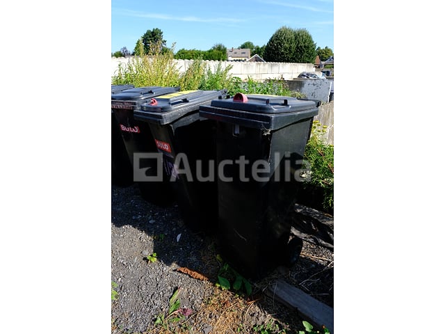 10 containerbakken 120 liter – foto 2 – kavel bij Auctelia, Gembloux