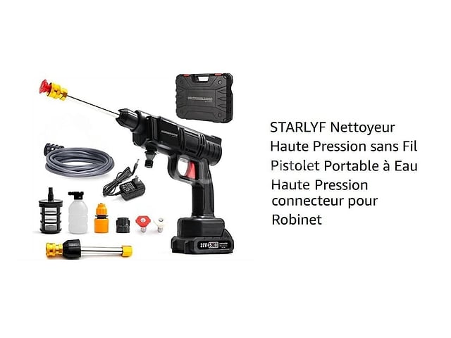 10 krachtige STARLYF draadloze hogedrukreinigers – foto 2 – kavel bij Auctelia, Aye