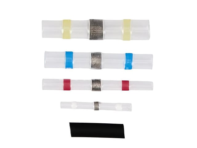 10 sets van 100 KRAFT&DELE Pewter krimpbehuizingshulzen – foto 4 – kavel bij Auctelia, Aye
