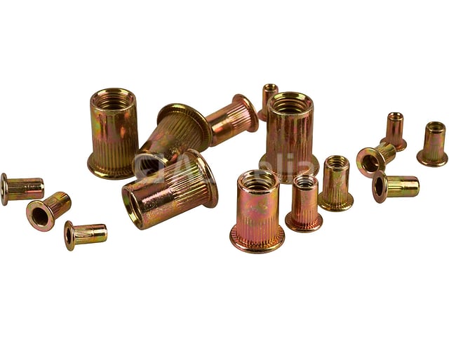 10 sets van 150 geklonken stalen moeren M3-M10 KRAFT&DELE – foto 5 – kavel bij Auctelia, Aye