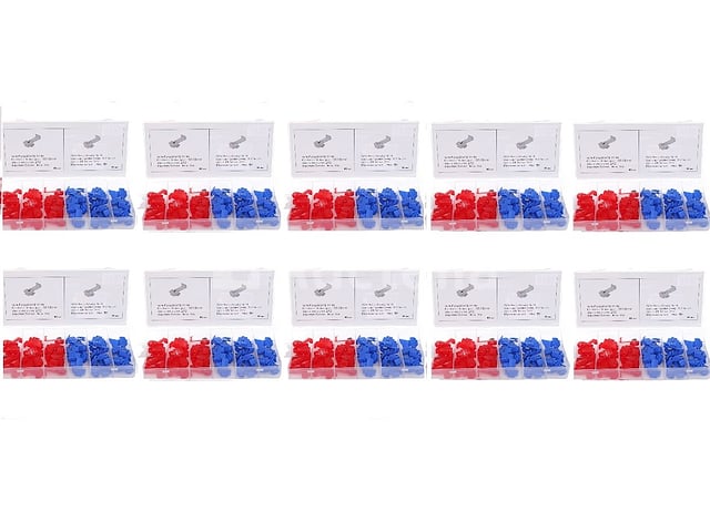10 sets van 50 snelle connectoren voor KRAFT&DELE-kabels – kavel bij Auctelia, Aye