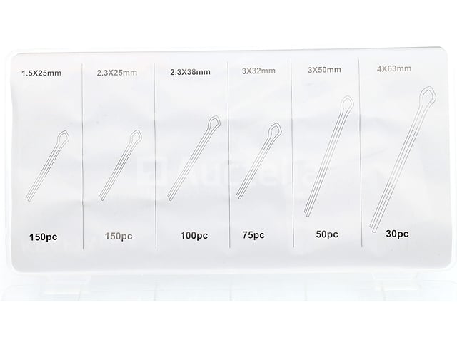 10 sets van 555 KRAFT&DELE rechte pinnen – foto 5 – kavel bij Auctelia, Aye