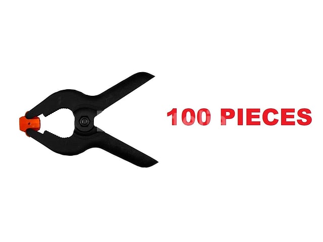 100 KRAFT&DELE 4" veerklemmen – kavel bij Auctelia, Aye