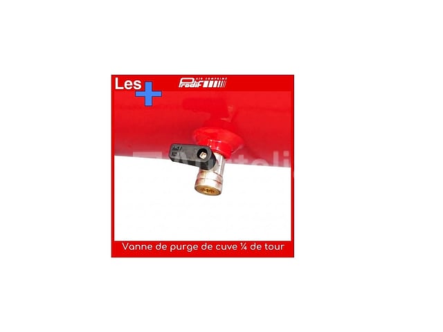 100L 3 pk 8 bar olievrije compressor SIL103V PRODIF – foto 5 – kavel bij Auctelia, Aye