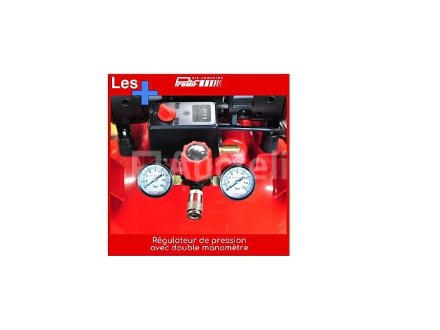 100L 3 pk 8 bar olievrije compressor SIL103V PRODIF – foto 4 – kavel bij Auctelia, Aye