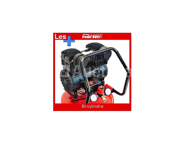 100L 3 pk 8 bar olievrije compressor SIL103V PRODIF – foto 2 – kavel bij Auctelia, Aye