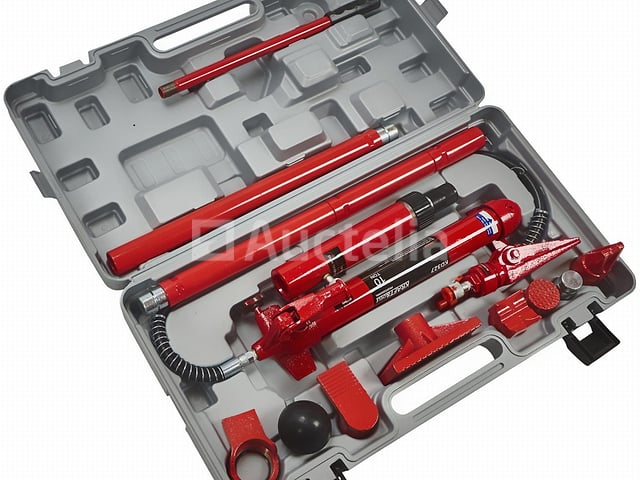 10T KRAFT&DELE Hydraulische Spreider – foto 2 – kavel bij Auctelia, Aye