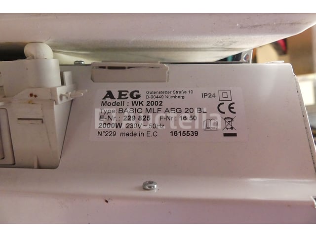 11 AEG Wk2002 Elektrische Kachels – foto 5 – kavel bij Auctelia, Courcelles