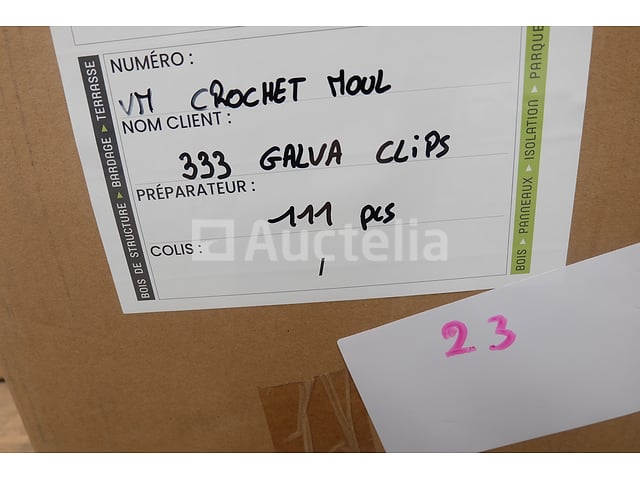111 Gegalvaniseerde Goothaken – foto 4 – kavel bij Auctelia, Liège