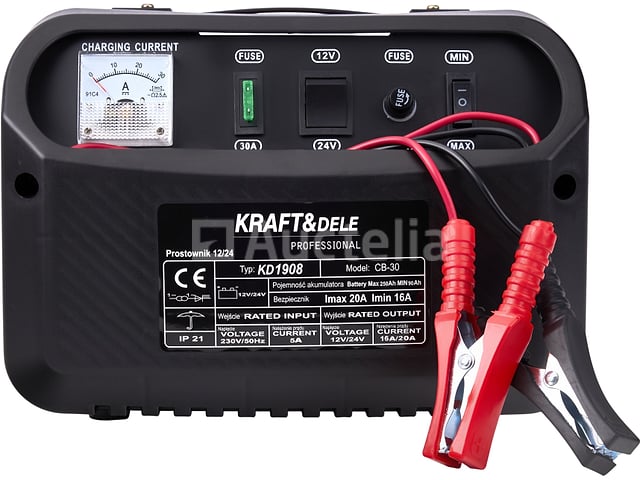 12/24V 30A KRAFT&DELE Autolader – foto 4 – kavel bij Auctelia, Aye