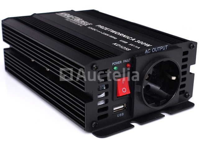 12 V tot 230 V 300 W / 600 W gecorrigeerde sinusgolfomvormer – foto 5 – kavel bij Auctelia, Aye