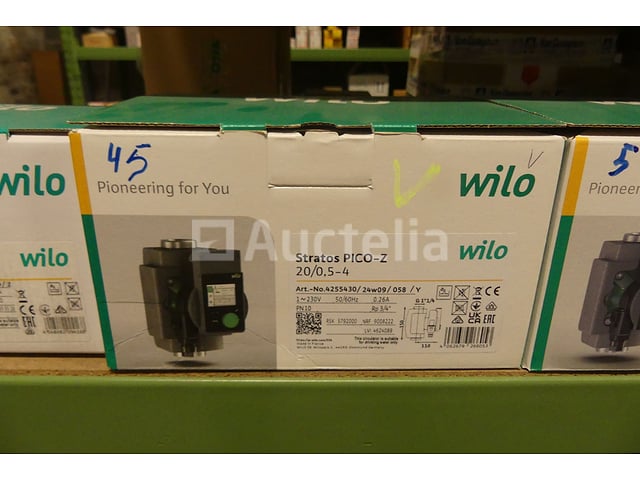 12 Wilo-circulatoren + dito-accessoires – foto 8 – kavel bij Auctelia, Charleroi