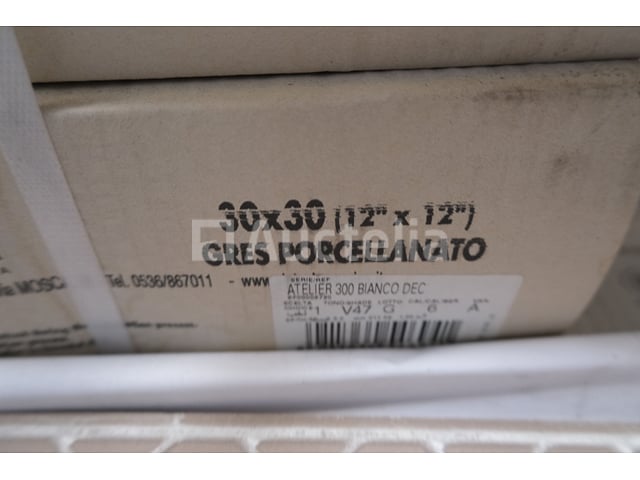 120 tegels 30x30 Sintesi Atelier 300 Bianco – foto 5 – kavel bij Auctelia, Paliseul