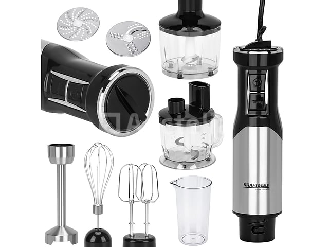 1500W elektrische mixer + accessoires – kavel bij Auctelia, Aye