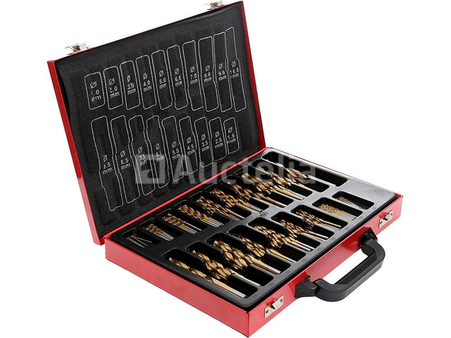 170 HSS KRAFT&DELE Titanium boorbits in metalen behuizing – kavel bij Auctelia, Aye