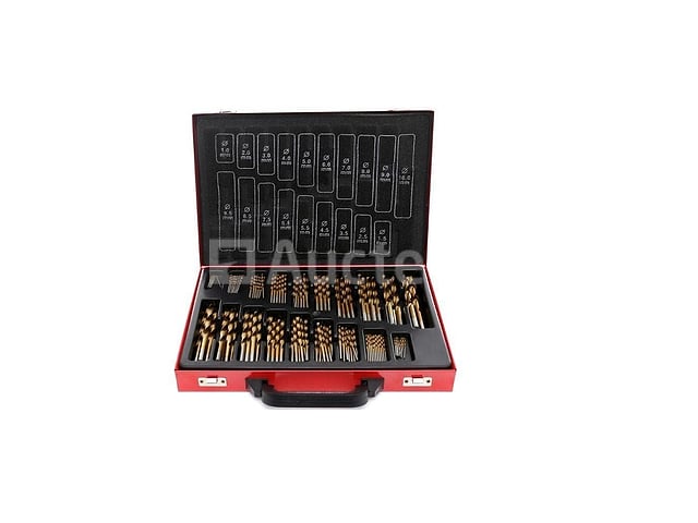 170 HSS KRAFT&DELE Titanium boorbits in metalen behuizing – foto 2 – kavel bij Auctelia, Aye
