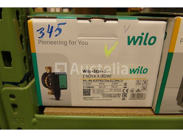 18 Wilo-circulators – foto 7 – kavel bij Auctelia, Charleroi